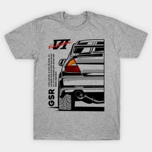 Lancer Evolution VI GSR T-Shirt